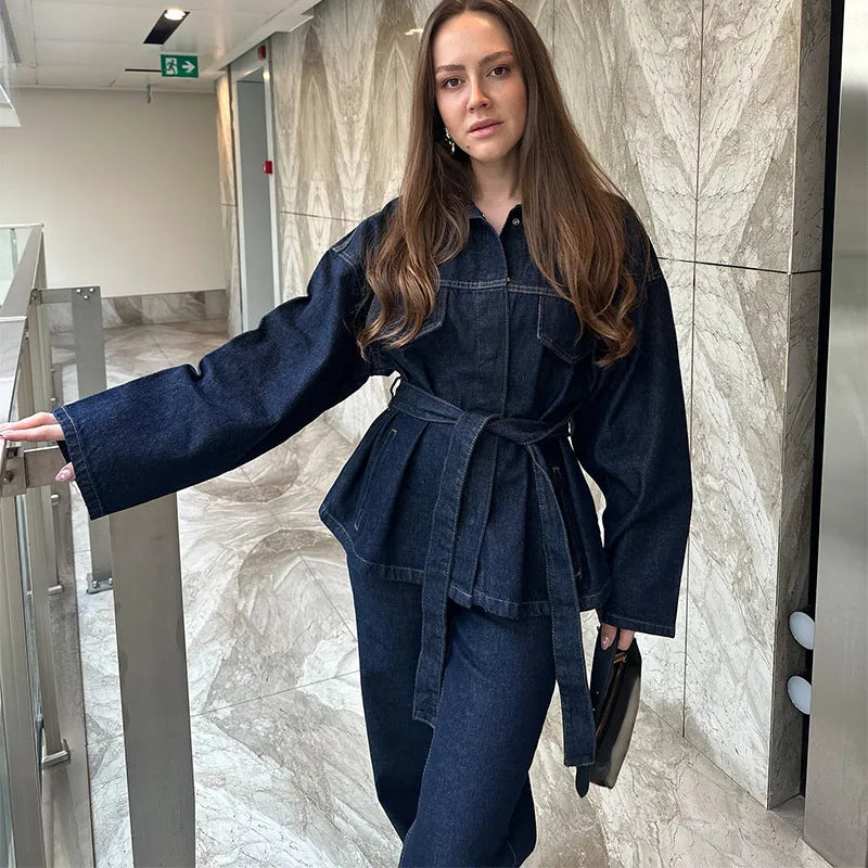 Ensemble Denim Femme Street Chic CARLINE