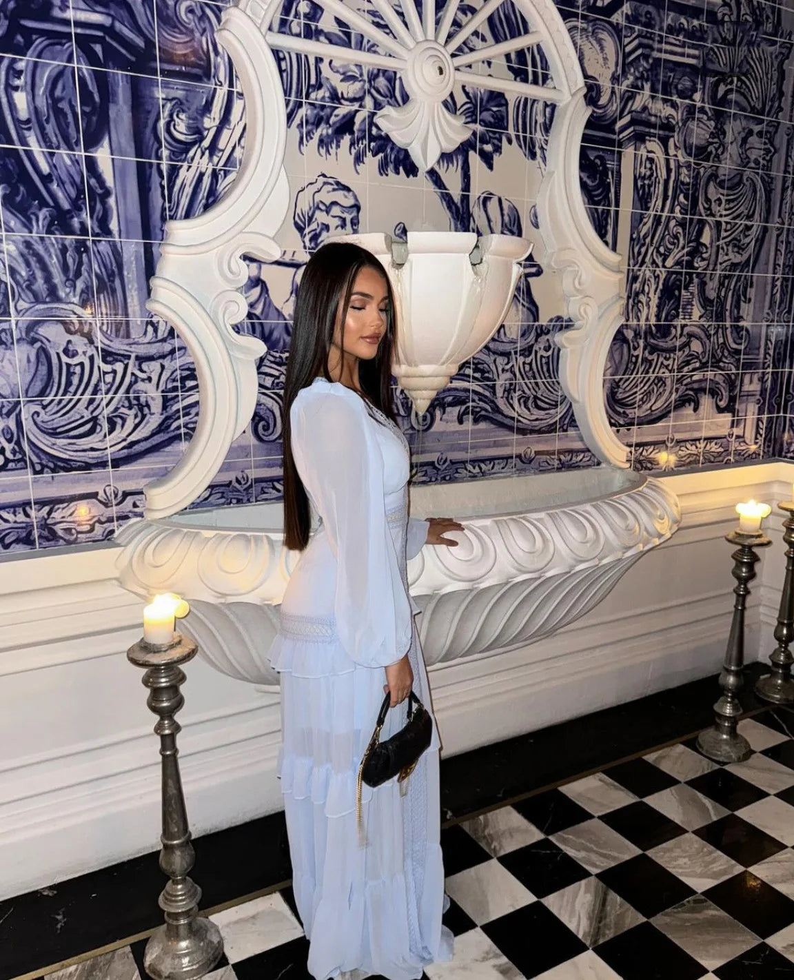 SELMA – Robe Longue Élégante Pastel Été