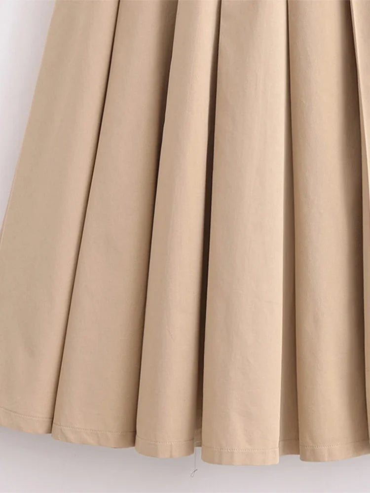 Robe longue plissée Velora Paris