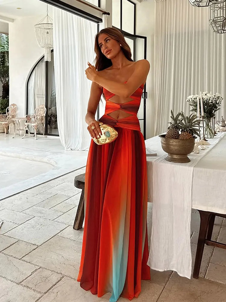 LEA Robe Corail rouge summer