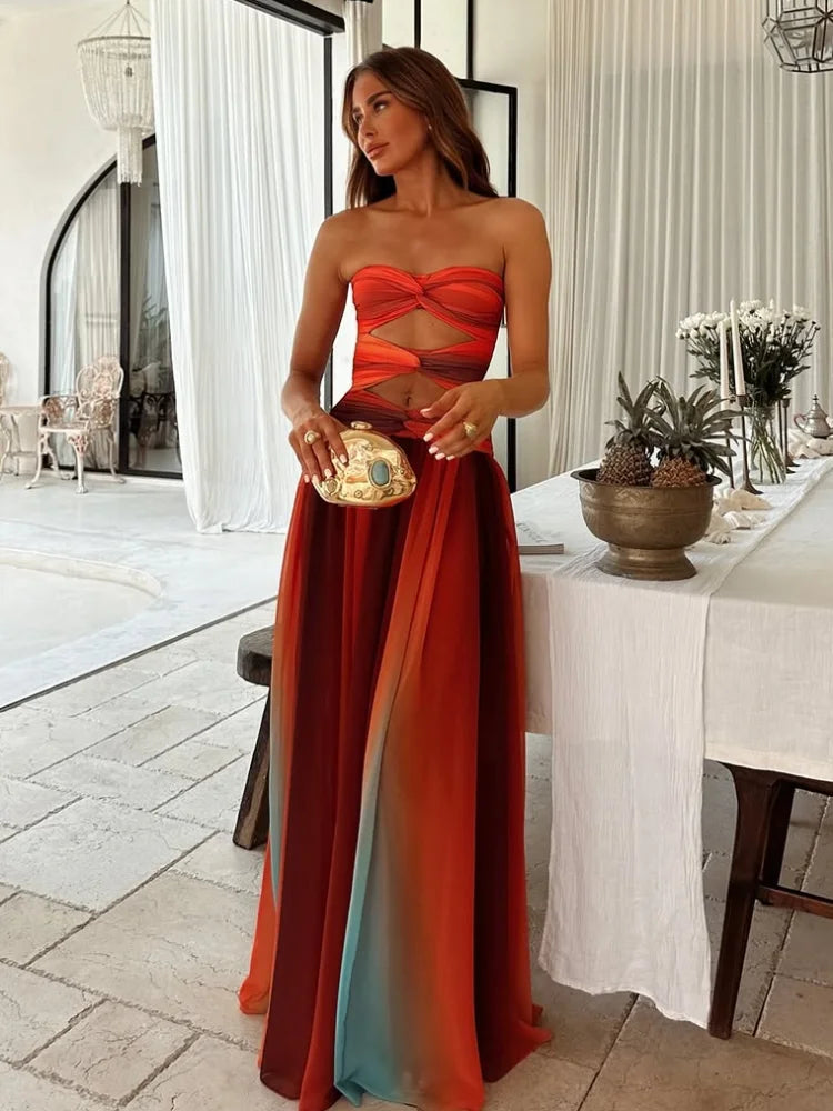 LEA Robe Corail rouge summer